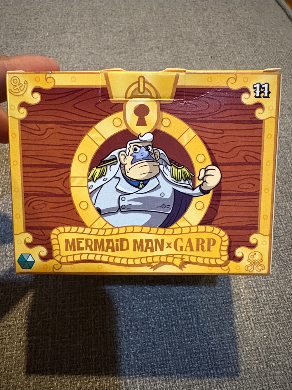 McDonalds SpongeBob One Piece MerMaid Man x Garp Collectible Happy Meal Toy #11